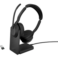 Jabra Evolve2 55/Link380a UC Stereo STAND - Sluchátka