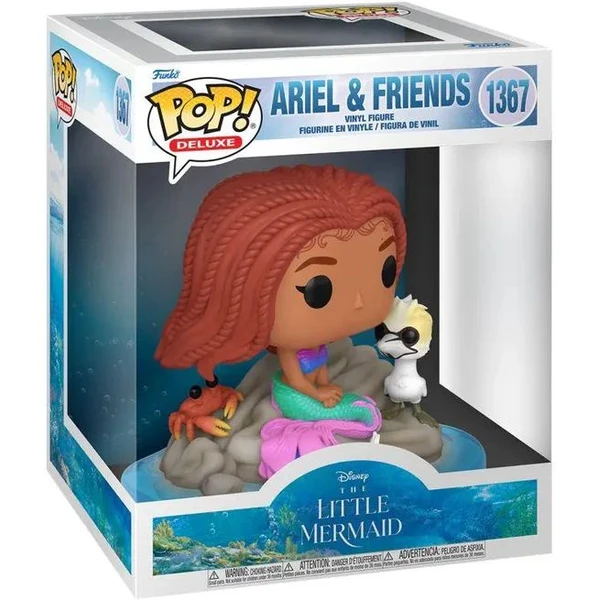 Funko POP! #1367 Deluxe Disney: The Little Mermaid (Live Action) - Ariel & Friends - Funko POP! - Obrázek Y16D000P01