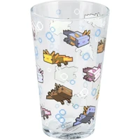 Sklenice Paladone Minecraft - Axolot 400 ml - Sklenice