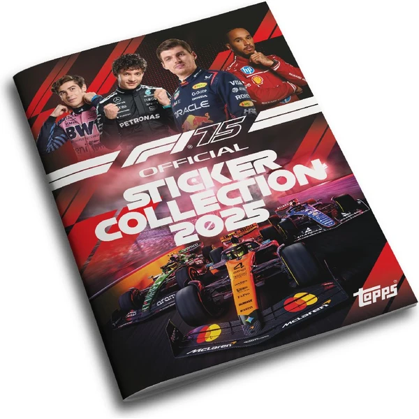 Samolepky Topps F1 2025 Special Anniversary Edition - Sběratelské Album + Samolepky - Sběratelské karty a nálepky - Obrázek Y1DN000K01