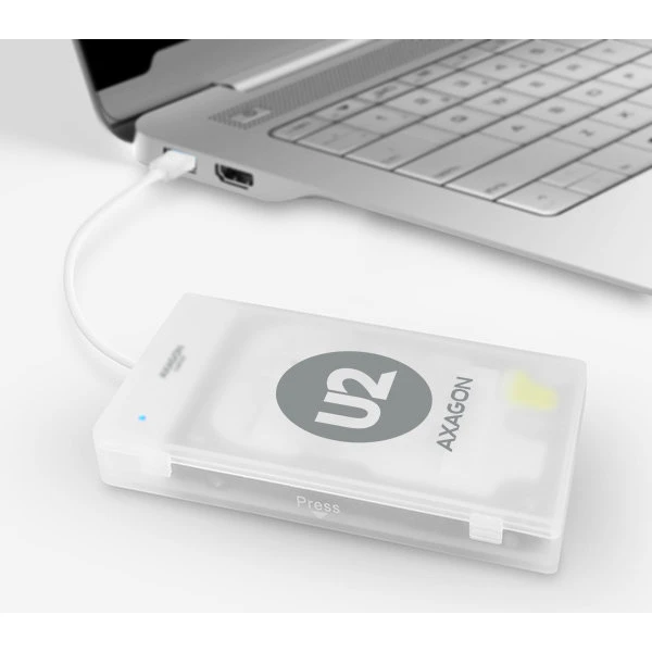 AXAGON ADSA1S USB 2.0 SATA HDD/SSD adaptér vč. 2.5' pouzdra - Externí boxy - Obrázek Y1GV000501
