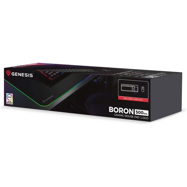 Genesis Boron 500 XXL RGB podložka pod myš - Podložky - Obrázek Y1H1000P01