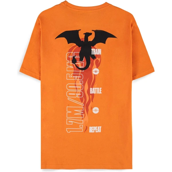 Tričko Pokémon - Charizard Train Battle Repeat S - Trička - Obrázek Y1QD000J01