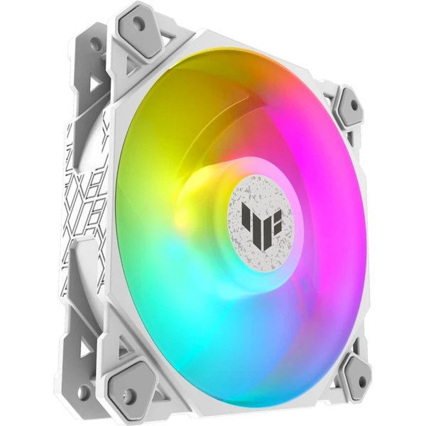 ASUS TUF Gaming TF120 120mm ARGB bílá 3x120mm - Ventilátory pro PC - Obrázek Y1S9000K01
