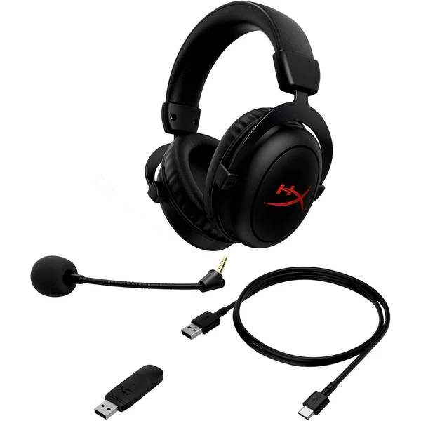 HyperX Cloud II Core bezdrátový headset černý - Sluchátka - Obrázek Y1Z1000N01