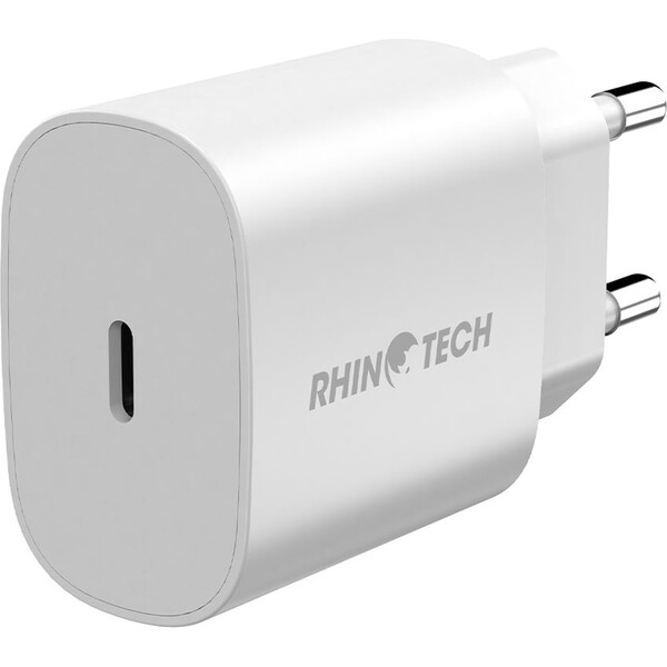 RhinoTech síťová nabíječka USB-C, 25W, PD bílá