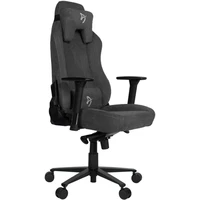 AROZZI VERNAZZA Soft Fabric herní židle tmavošedá - Židle