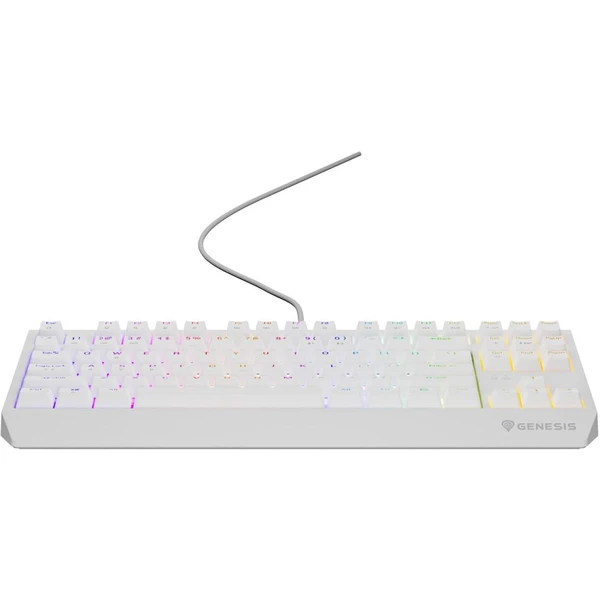 Genesis THOR 230 TKL RGB mechanická klávesnice bílá Outemu Brown - Klávesnice - Obrázek Y2I5000O01