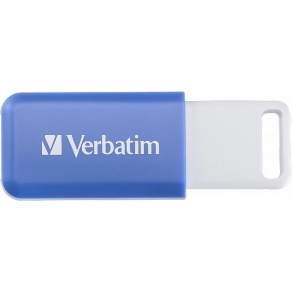 VERBATIM Flash Disk 64GB DataBar USB 2.0 Drive, modrý - Flashdisky - Obrázek Y2R2000P01
