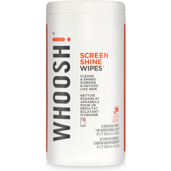 WHOOSH! Screen Shine ubrousky – 70 ks - Vlhčené ubrousky - Obrázek Y2RCF00101