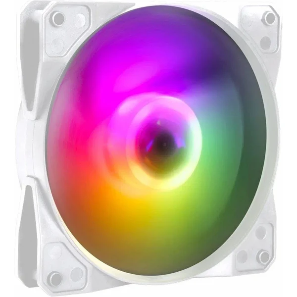 EVOLVEO 12FMW ventilátor 120mm bílý - Ventilátory pro PC - Obrázek Y2TD000L01