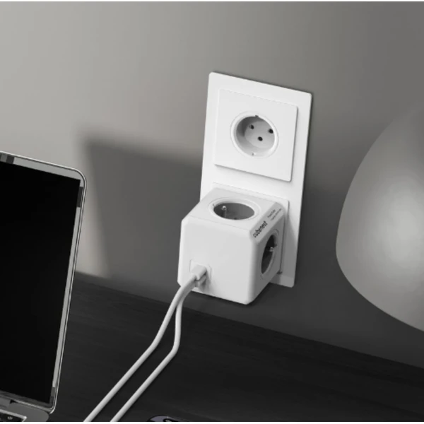 CubeNest PowerCube Original USB PD 35W, 2x USB-C, šedá - Zásuvky - Obrázek Y2UD000O01