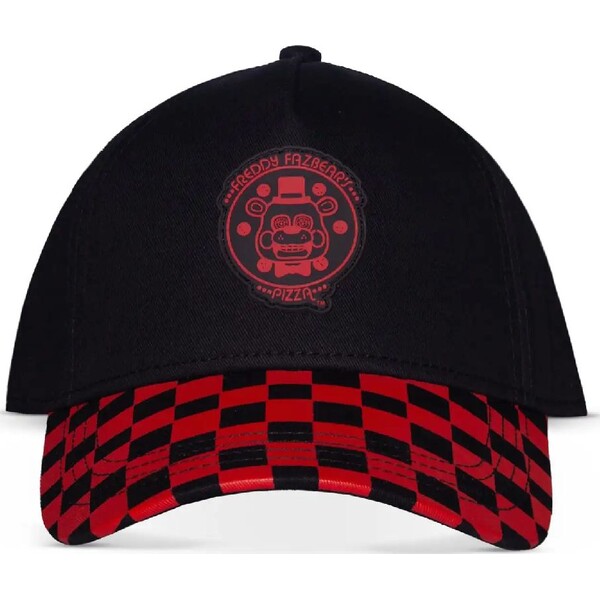 Difuzed Kšiltovka Five Nights At Freddy's - Freddy Fazbear Černá/červená