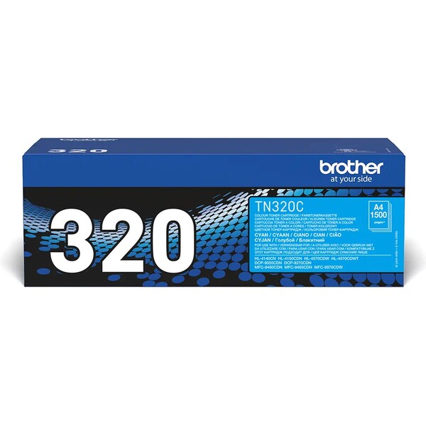 Brother TN320C Azurová