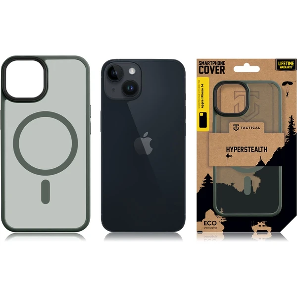 Tactical MagForce Hyperstealth kryt iPhone 13 mini Forest Green - Pouzdra - Obrázek Y3G1000701
