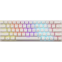 White Shark WAKIZASHI 2 herní mechanická klávesnice (US) (RED switch) bílá - Klávesnice