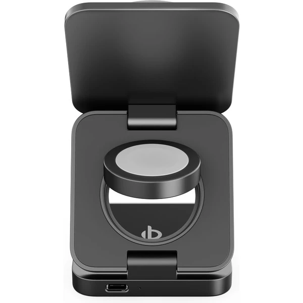 Cubenest SQ312 Fold Pro Qi2 (MagSafe) 3v1 magnetická nabíječka černá - Nabíječky - Obrázek Y3PF000N01