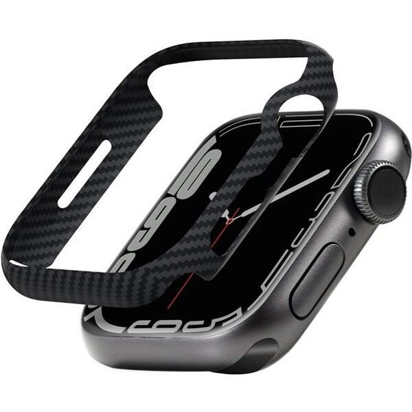 Pitaka Air case kryt Apple Watch 9/8/7 (45 mm) černý