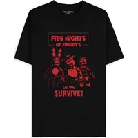 Tričko Five Nights At Freddy's - Can You Survive L - Trička