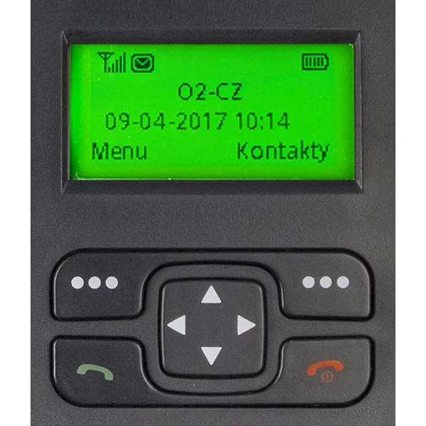ALIGATOR T100 stolní GSM telefon černý - Mobilní telefony - Obrázek Y3VR000501