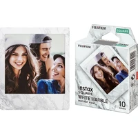 Fujifilm Instax Square White Marble film (10 ks) - Filmy pro instantní fotoaparáty