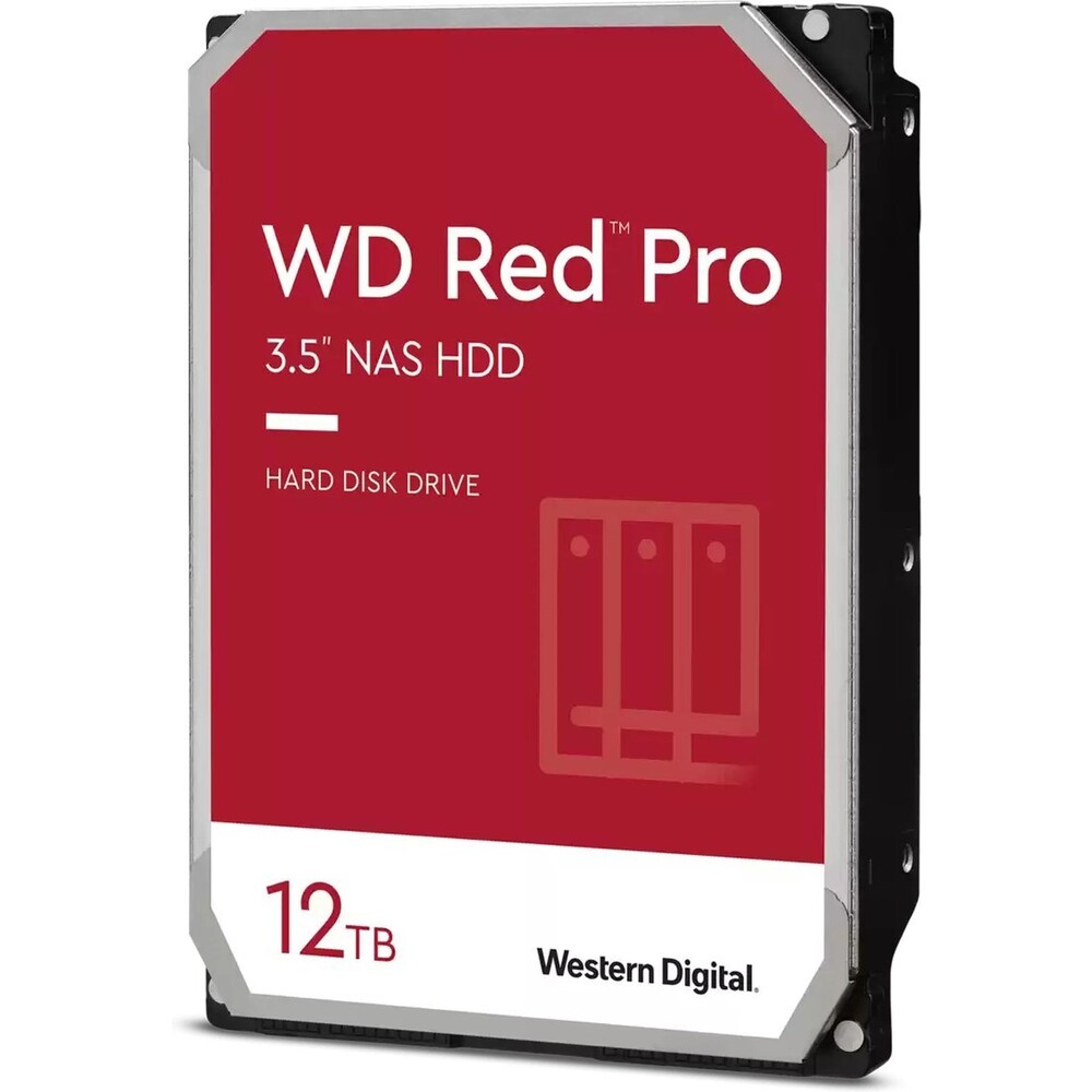WD RED Pro NAS WD121KFBX 12TB SATAIII/600 256MB cache, 240 MB/s, CMR