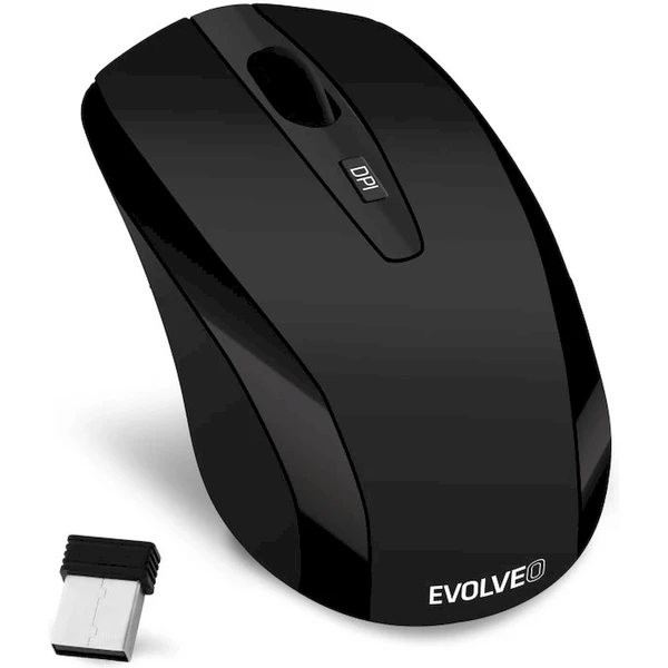 EVOLVEO WML-306B bezdrátová myš černá - Myši - Obrázek Y45D000N01