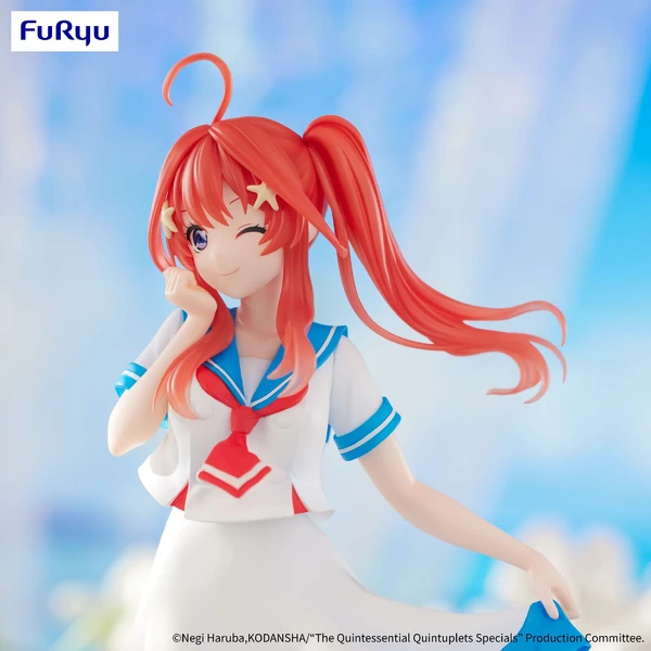 Soška Furyu The Quintessential Quintuplets: Trio-Try-iT - Nakano Itsuki (Marine Look) 21 cm - Sochy a sošky - Obrázek Y46D000P01