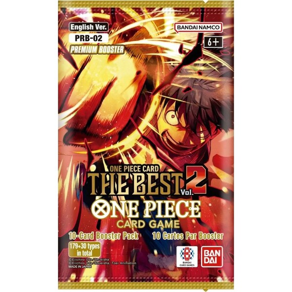 One Piece TCG - The Best Vol. 2 Premium Booster (PRB-02) EN
