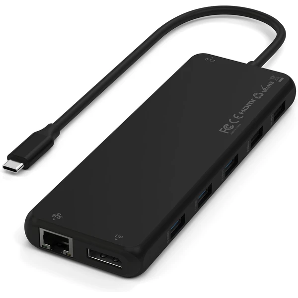 Satechi 13v1 USB-C adaptér s displejovým multiportem černý - USB huby - Obrázek Y4BF000O01