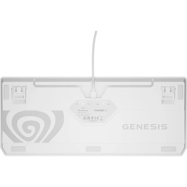 Genesis THOR 230 TKL RGB bezdrátová mechanická klávesnice bílá Outemu Red - Klávesnice - Obrázek Y4I5000O01