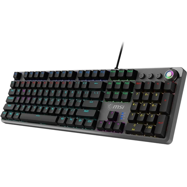 MSI Forge GK310 Red herní klávesnice (CZ/SK) černá - Klávesnice - Obrázek Y4NE000J01