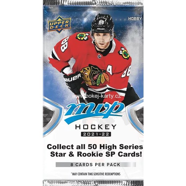 Hokejové karty Upper Deck - 21-22 MVP Hockey Hobby Balíček