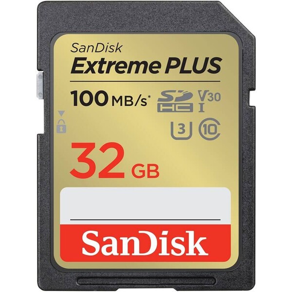 SanDisk SDHC karta 32GB Extreme PLUS SDSDXWT-032G-GNCIN