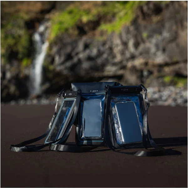 FIXED Float Bag 3L voděodolný vak s kapsou pro mobilní telefon černý - Pouzdra - Obrázek Y555000N01