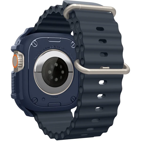 Spigen Rugged Armor kryt Apple Watch Ultra 3/2/1 (49mm) modrý - Pouzdra - Obrázek Y5A1000P01