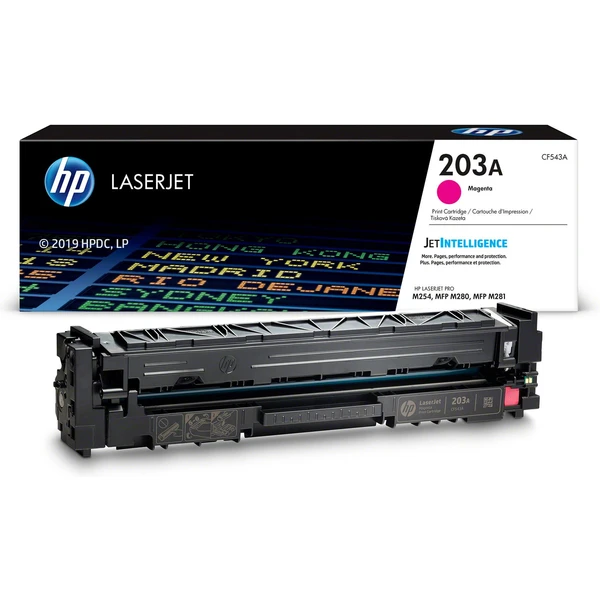 HP CF543A č. 203A Purpurová originální - Tonery - Obrázek Y5AF300401