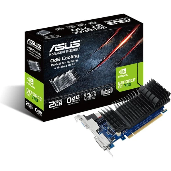 ASUS NVIDIA GeForce® GT 730 2GB GDDR5 - Grafické karty - Obrázek Y5IS100501