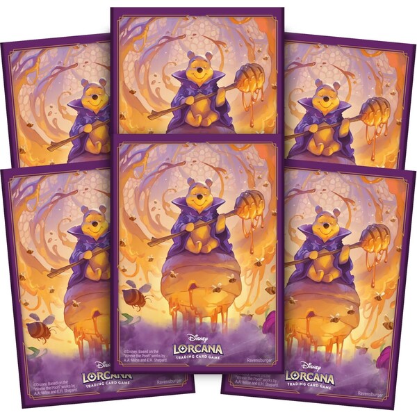 Disney Lorcana TCG Azurite Sea Winnie the Pooh obaly 65 ks