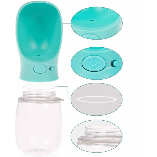 Reedog Aqua Travel cestovní láhev pro psy 550 ml - Chytré láhve - Obrázek Y5QT000501