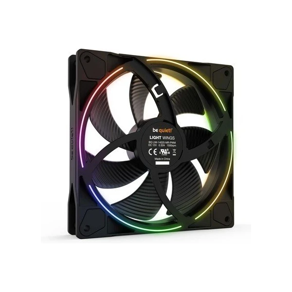 Be quiet! LIGHT WINGS 140mm - Ventilátory pro PC - Obrázek Y5VG300401