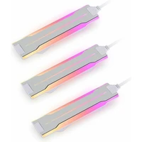 Lian Li UNI FAN P28 Side ARGB Strip Triple Pack bílý - Ventilátory pro PC