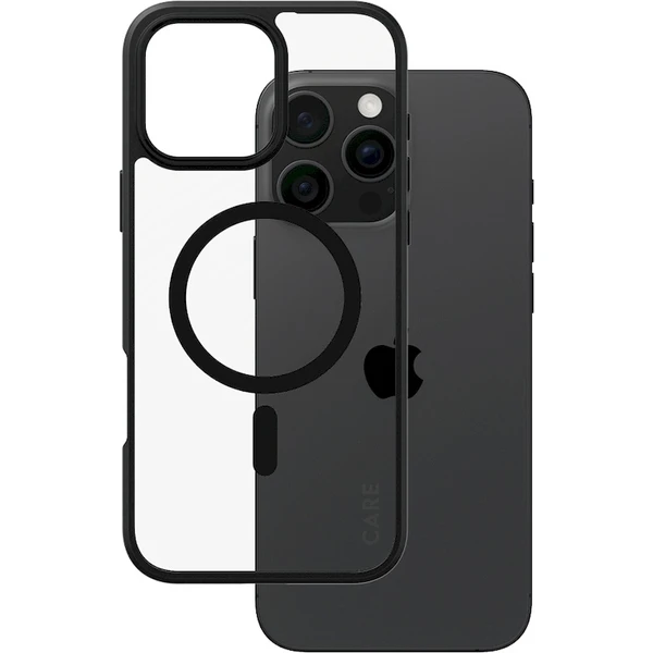 PanzerGlass® CARE kryt Apple iPhone 16 Pro Max MagSafe Urban Combat černý/černý - Pouzdra - Obrázek Y608000P01