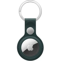 Apple FineWoven klíčenka na AirTag tmavě zelená - Klíčenky