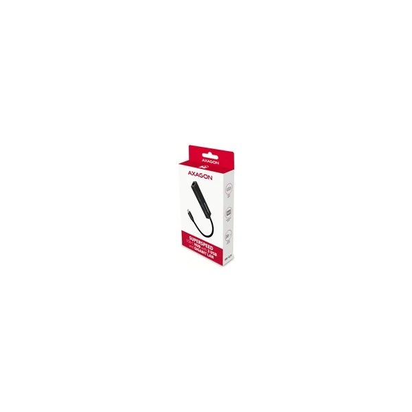 AXAGON USB a Ethernet HUB USB-C kovový - USB huby - Obrázek Y660700301