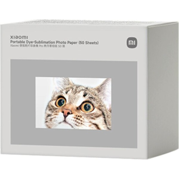 Xiaomi Portable Dye-Sublimation Photo Paper (50 Sheets)