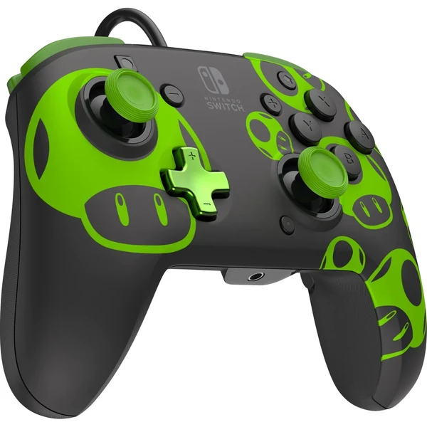 PDP Padwired Rematch drátový ovladač GITD - Mario 1Up (Switch) - Herní ovladače - Obrázek Y6B6000O01