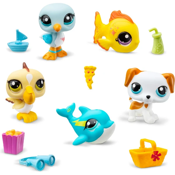Littlest Pet Shop 5 figurek Pláž - Figurky - Obrázek Y6O7000K01