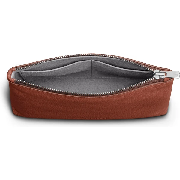 Woolnut Leather Pouch kožené pouzdro hnědé - Organizéry - Obrázek Y768000701
