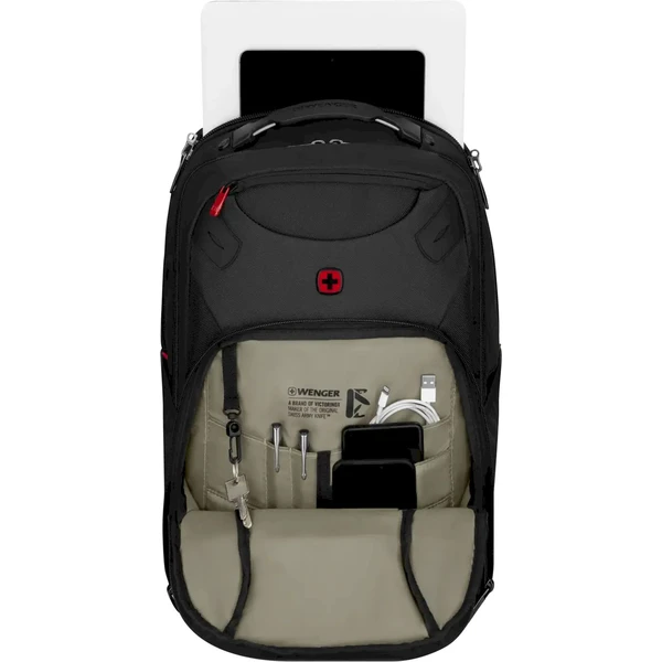WENGER COSMIC 17" batoh na notebook černý - Batohy - Obrázek Y7AF000L01